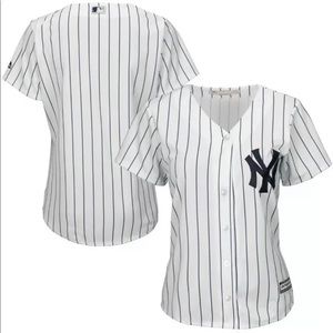 New York Yankees Majestic Women's Jersey Sz Large